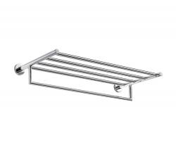 Inda Gealuna Bath towel rack with towel holder, center distance 60 cm - 1