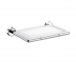 Изображение продукта Inda H2O Wall-mounted soap holder with satined glass dish