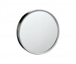 Inda Hotellerie Magnifying mirror, can be fixed to mirror or wall with double adhesive strip or silicone, 18 cm Ø mirror - 1