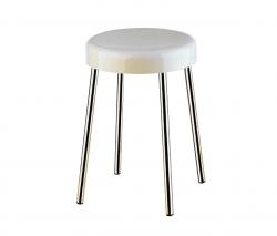 Изображение продукта Inda Hotellerie Stool with seat in ureic resin (UF), brass legs