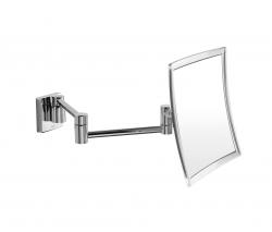 Inda Hotellerie Wall-mounted зеркало для бритья, double jointed arm, L 20 cm mirror - 1