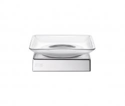 Изображение продукта Inda Mito столtop soap holder with glass dish