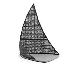 Varaschin Altea outdoor shower made of hand-made interweaving - 1