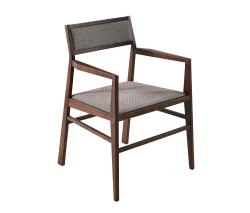 Varaschin Aruba chair with ash structure armrests - 1