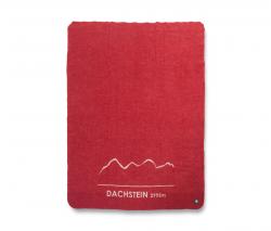 Steiner Dachstein Jacquard blanket strawberry - 2