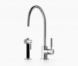 Dornbracht Tara. - Single-lever mixer with rinsing spray set - 1