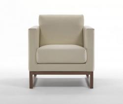 Giulio Marelli Cubic Wood кресло с подлокотниками - 1