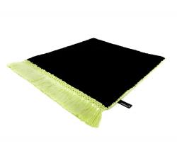 Miinu Vivid Solid pure black lime green - 2