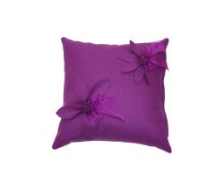 Poemo Design Eva Fiore cushion marrone - 1