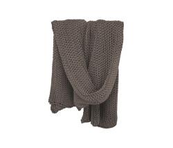 Poemo Design Natural Tricot plaid argilla - 1