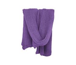 Poemo Design Natural Tricot plaid viola - 1