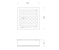 Mawa Design Quadrat ab Led - 3