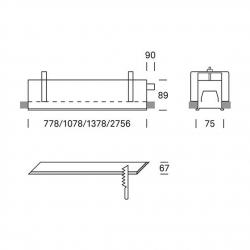 RIBAG TIRA Integrated lamp follow-on lamp - 2