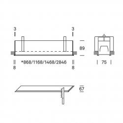 RIBAG TIRA Integrated lamp starting lamp - 2