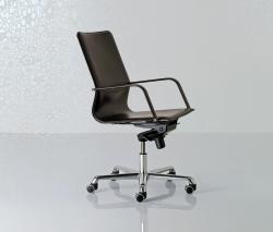 Enrico Pellizzoni Lybra офисное кресло с подлокотниками с высокой спинкой - 1