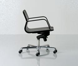 Enrico Pellizzoni Lybra офисное кресло с подлокотниками с низкой спинкой - 1