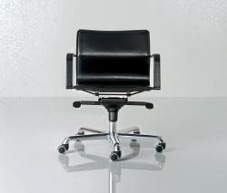 Enrico Pellizzoni Lybra офисное кресло с подлокотниками с низкой спинкой - 2