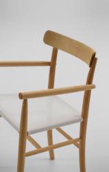 MARUNI Lightwood Arm chair (Mesh seat) - 6