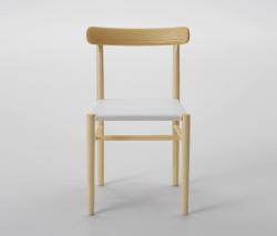 MARUNI Lightwood Armless chair (Mesh seat) - 3