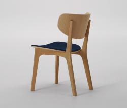 MARUNI Roundish Armless chair (Cushioned seat) - 6