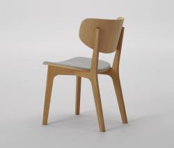 MARUNI Roundish Armless chair (Cushioned seat) - 8