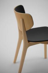 MARUNI Roundish armless chair - 2