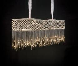 Quasar Bobbin Lace Bar Suspended Lamp - 1