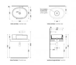 Ceramica Flaminia Roll basin - 8