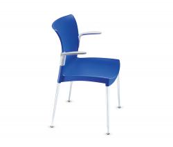 Изображение продукта Dauphin Ecco! Four-legged стул с подлокотниками 081